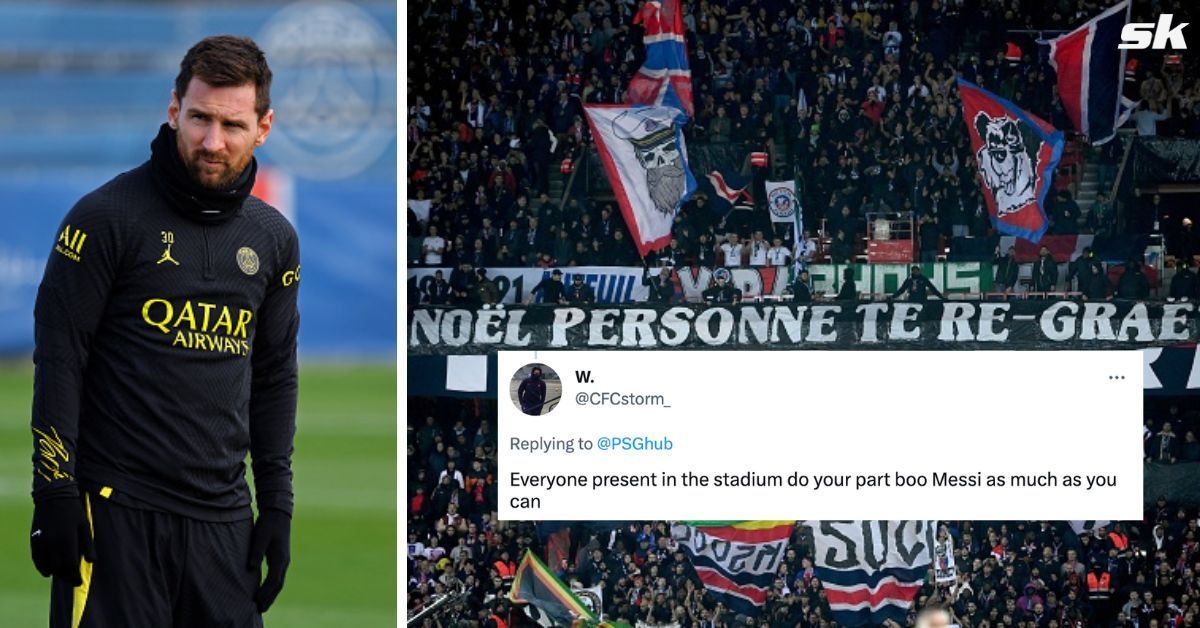 PSG fans might boo Lionel Messi at Parc des Princes