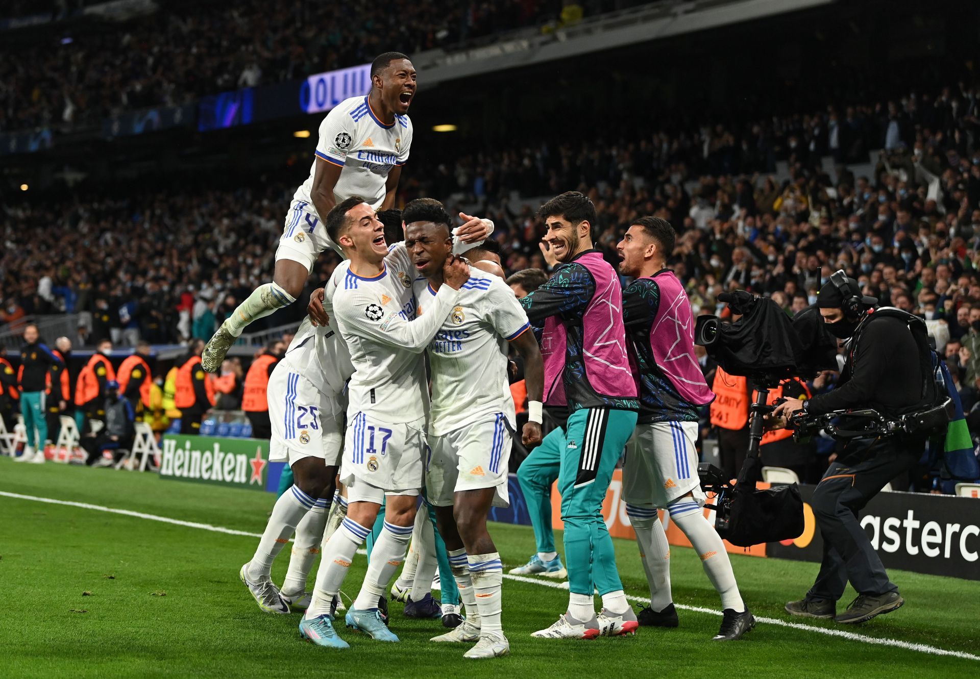 Madrid won an incredible quarterfinal tie between the two sides last season.