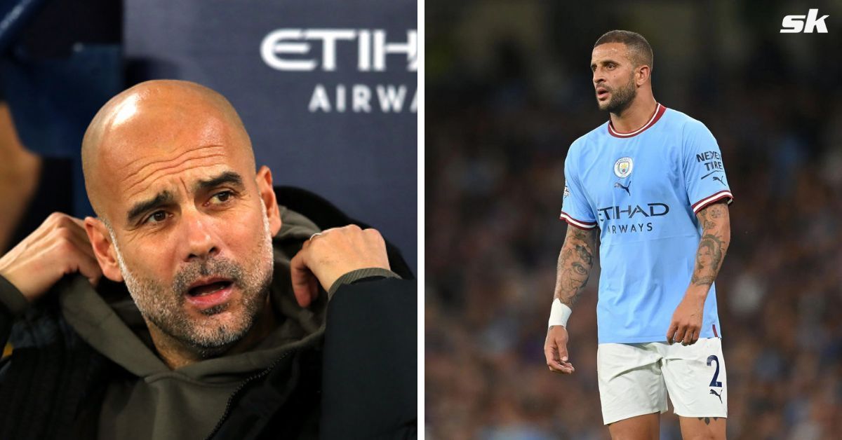 Manchester City manager Pep Guardiola reacted to the Kyle Walker situation