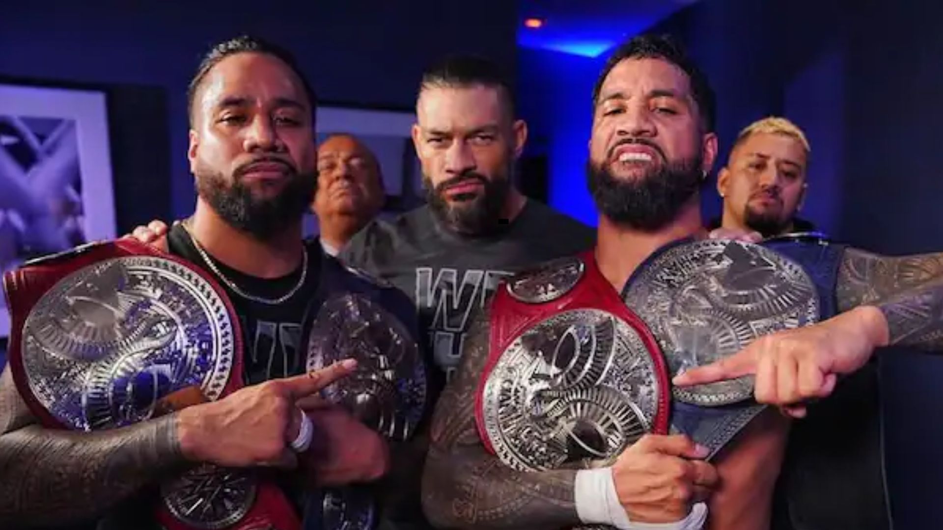The Bloodline have been finally re-united on WWE show this week