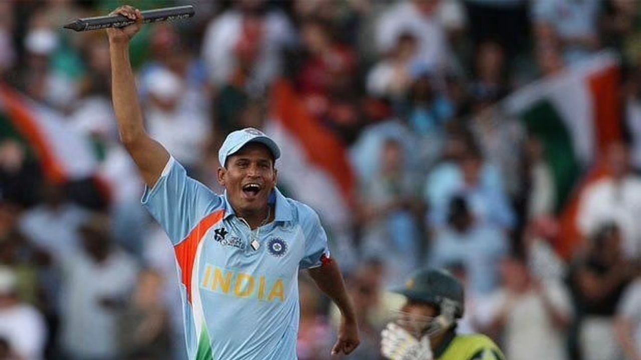 Yusuf Pathan opened the innings for India in the final of the 2007 World Twenty20