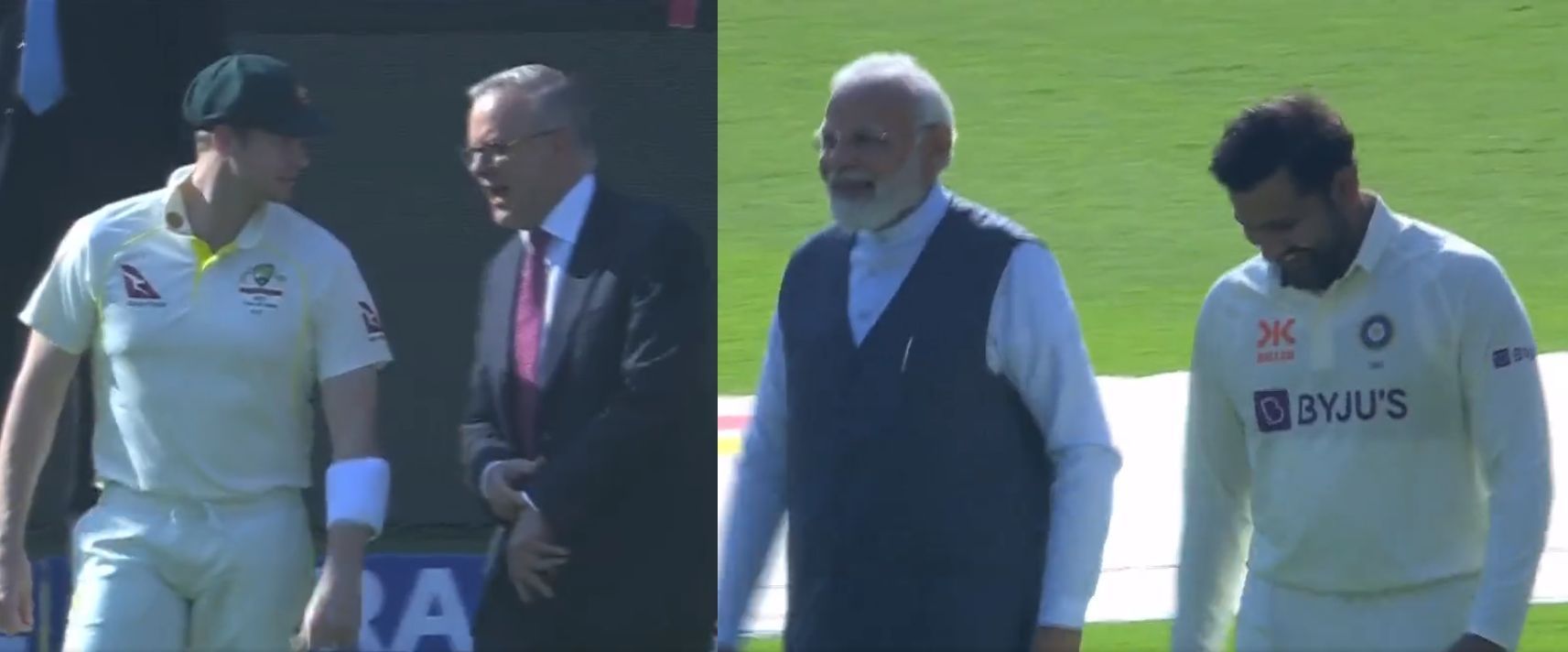 Rohit Sharma, Anthony Albanese, Narendra Modi, Ahmedabad Test