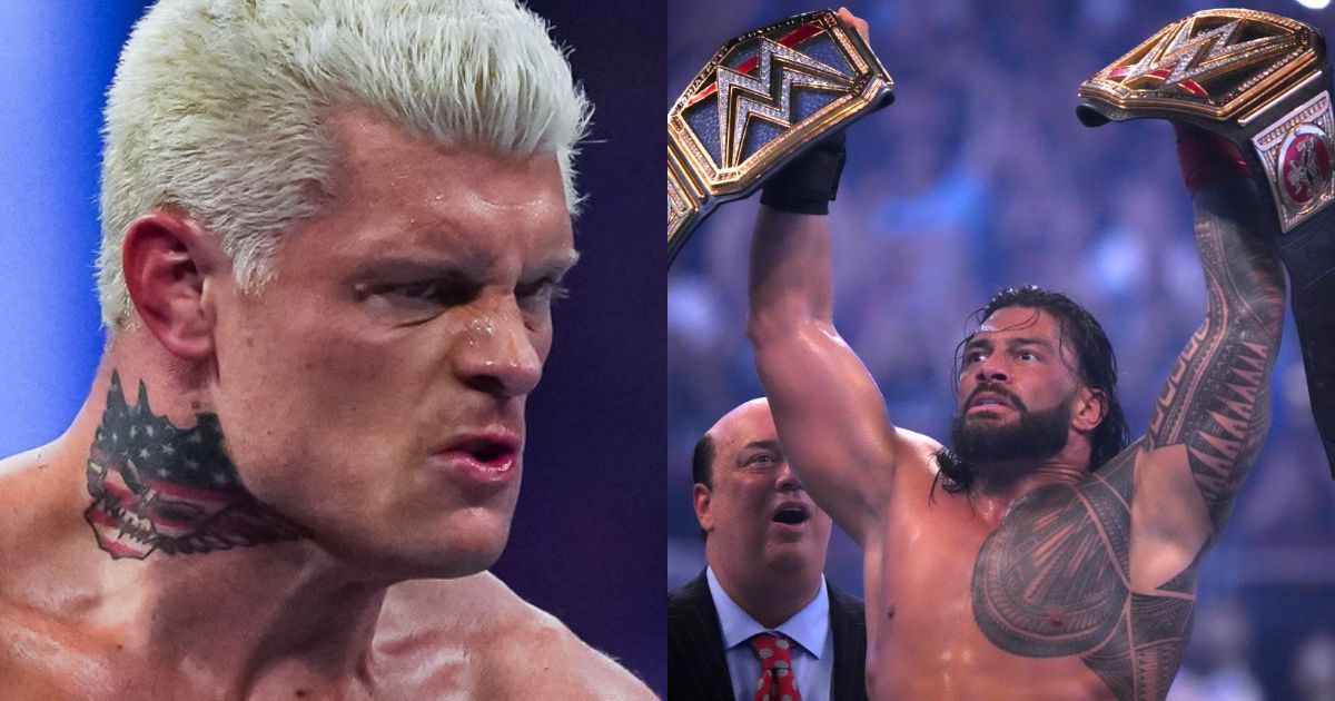 Cody Rhodes and Roman Reigns will collide in one of the biggest world title matches in WWE history.