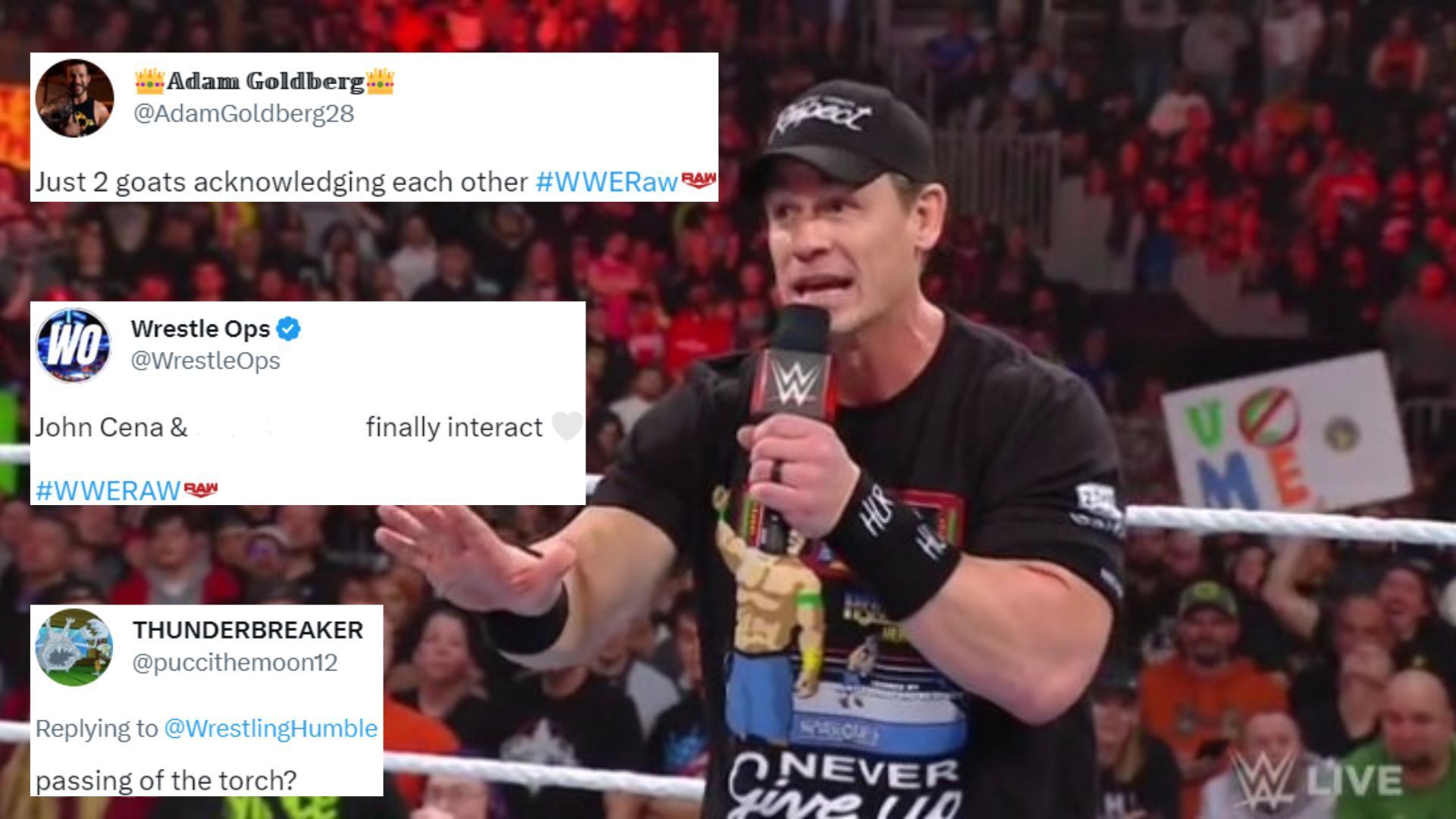 John Cena returned to WWE on Monday Night RAW.