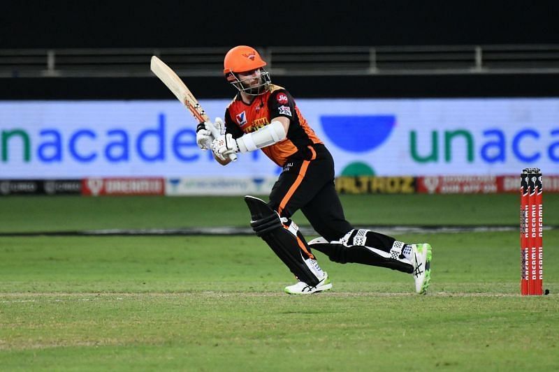 Kane Williamson batting for SRH. Pic: BCCI