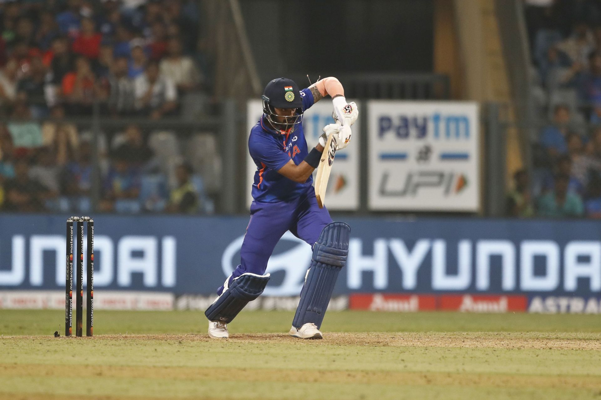 The 30-year-old paced his innings really well. Pic: Getty Images India v Australia - 1st ODI