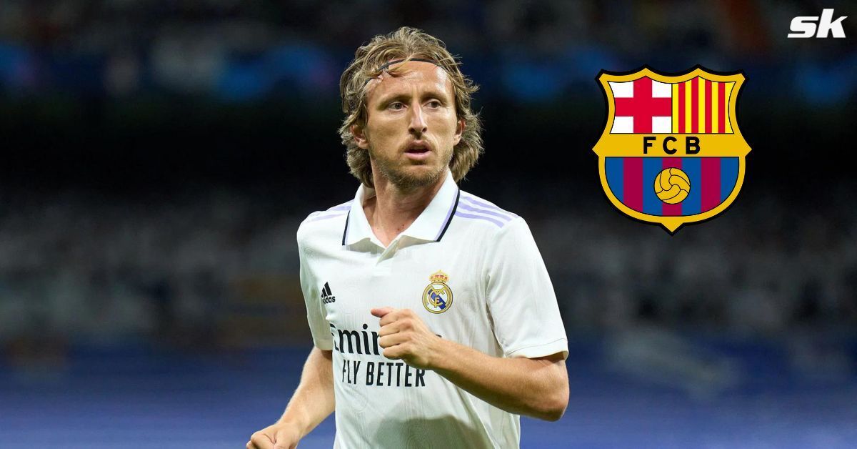 Real Madrid midfielder Luka Modric. 