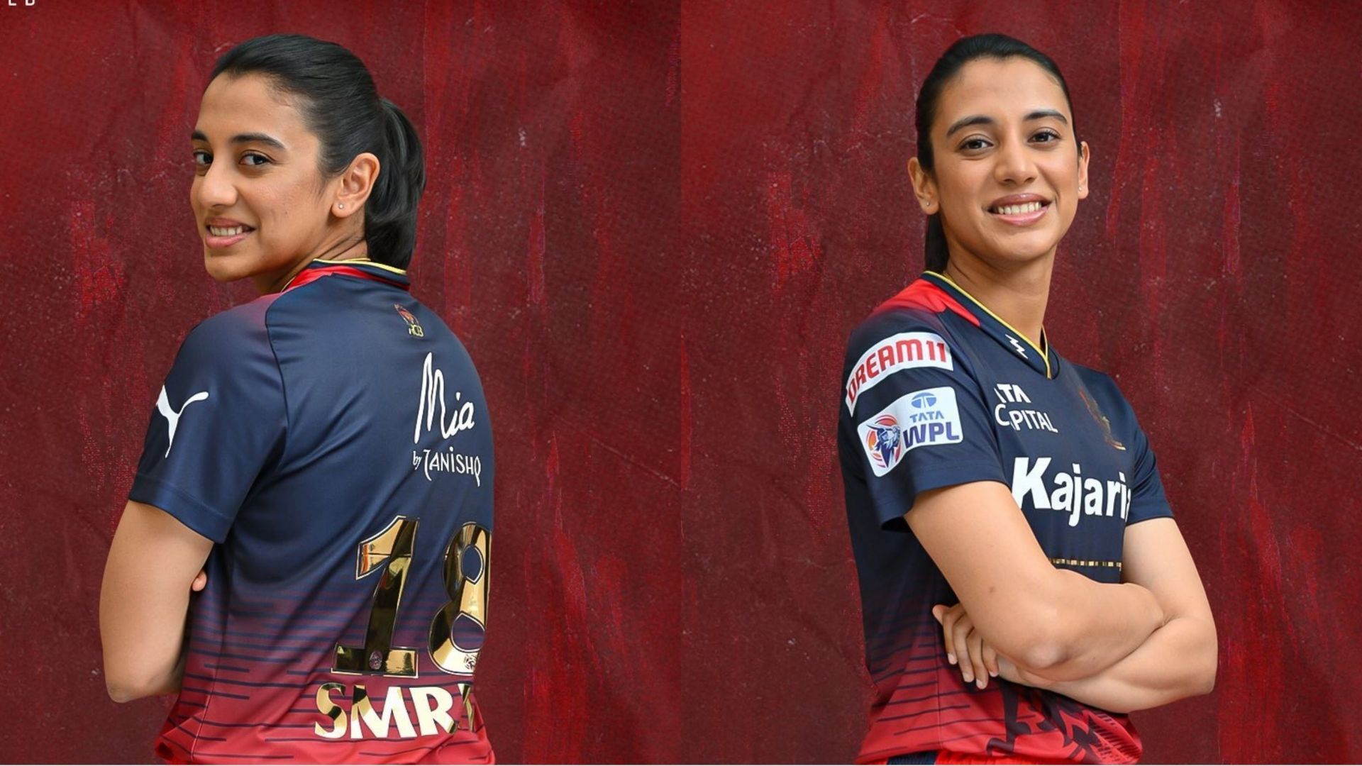 Captain Smriti Mandhana in the new RCB jersey (Image: Instagram)