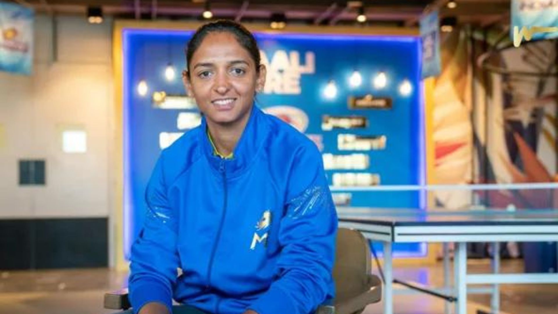 Harmanpreet Kaur seems to be in great spirits to lead MI (P.C.:Mumbai Indians)