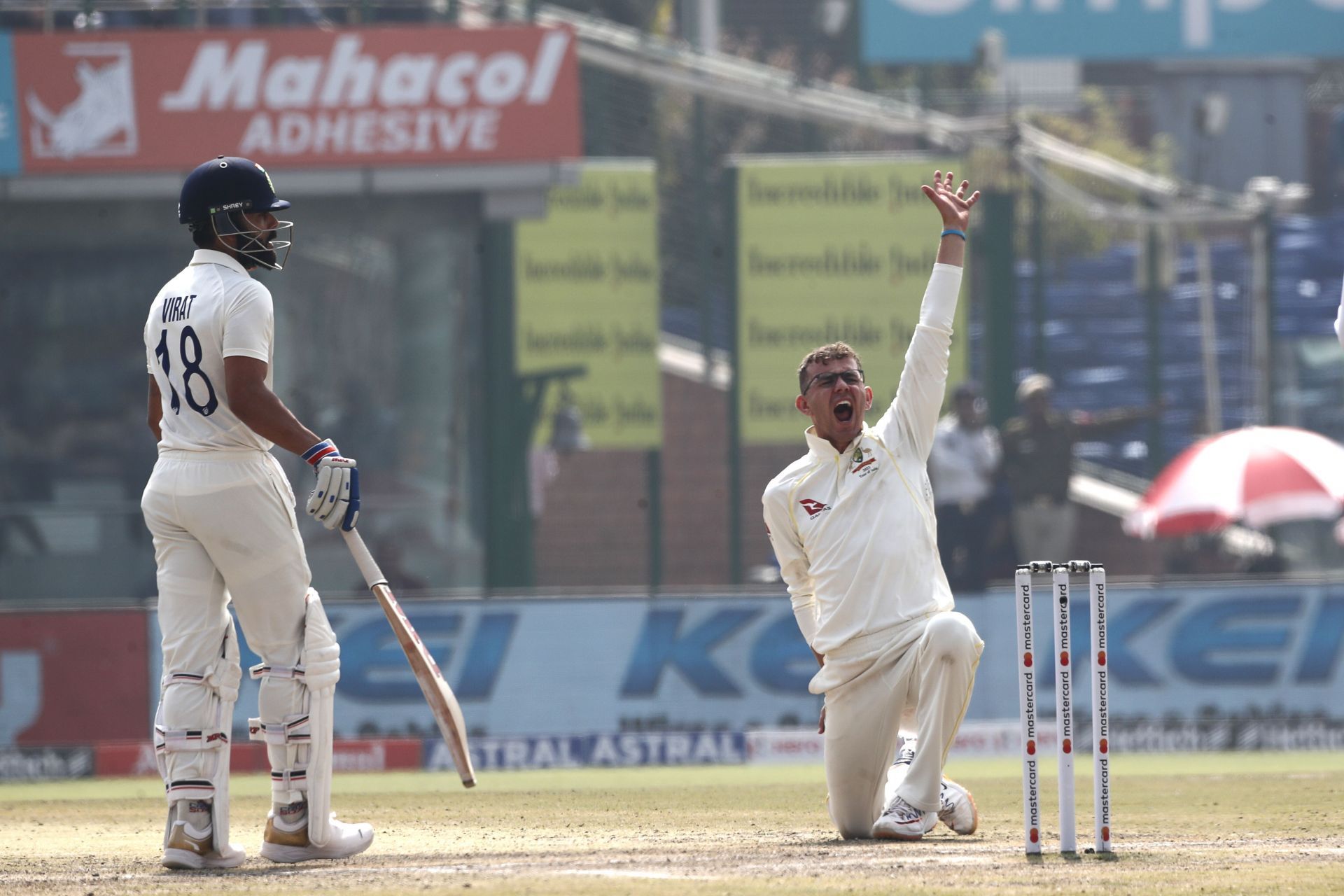 India v Australia - 2nd Test: Day 2