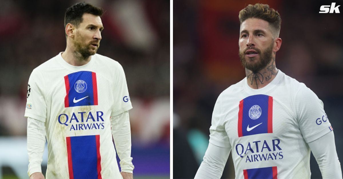 Lionel Messi and Sergio Ramos