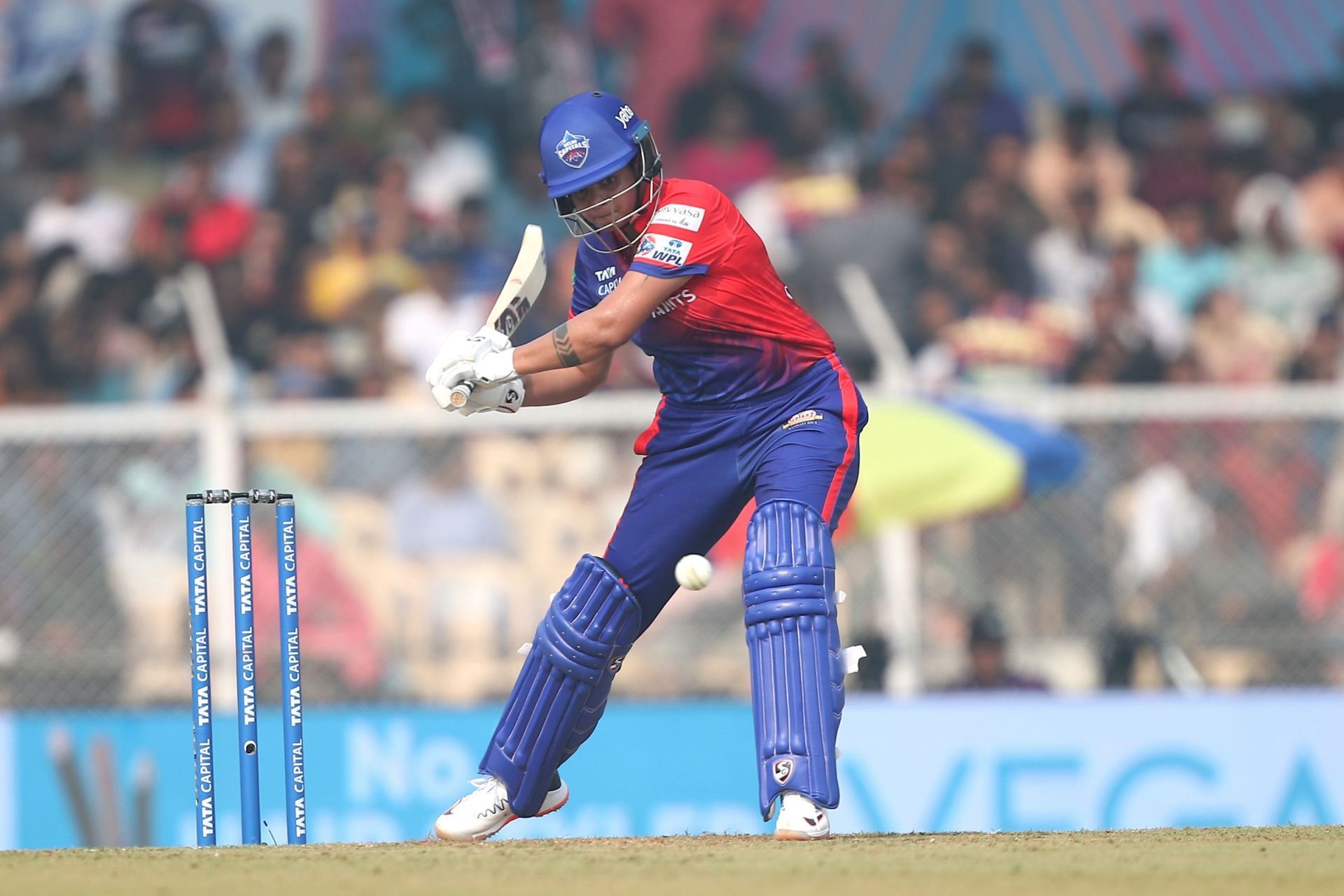 Shafali Verma played a blazing knock in Delhi Capitals' chase [P/C: WPL/Twitter]