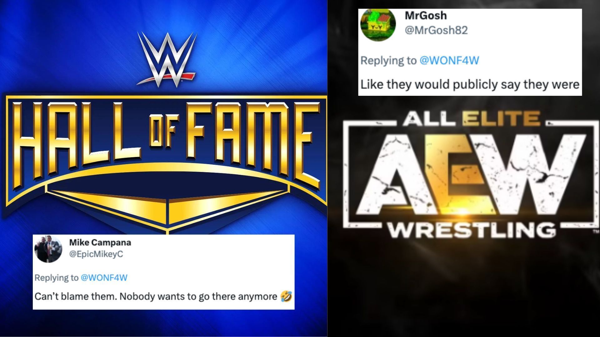 A couple of Hall of Famers were rumored to join AEW. 