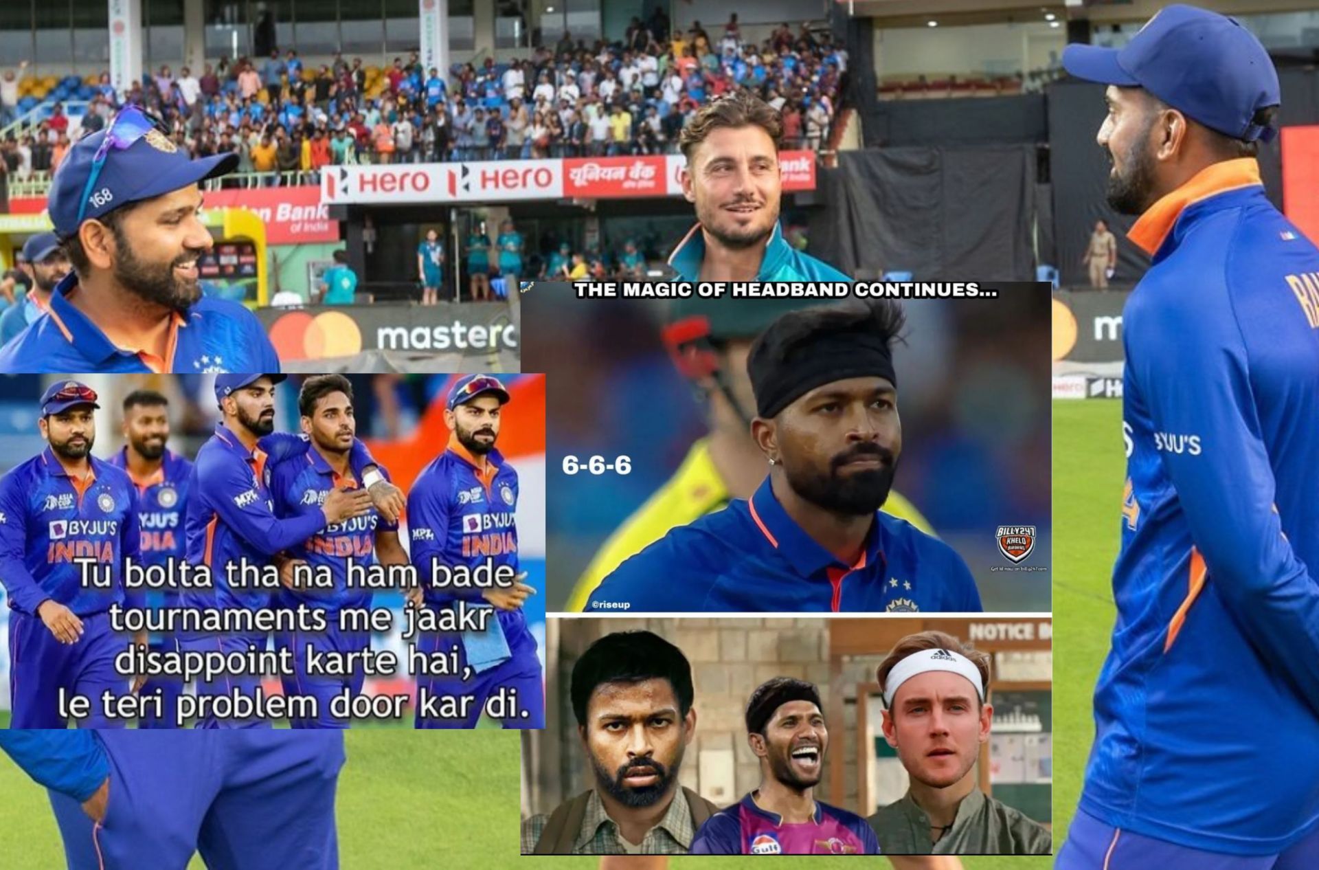 Fans react after India