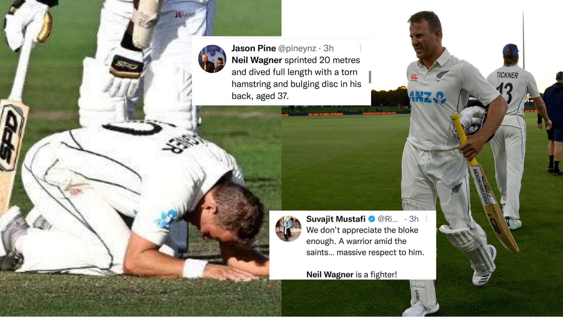 Neil Wagner played a key role in New Zealand