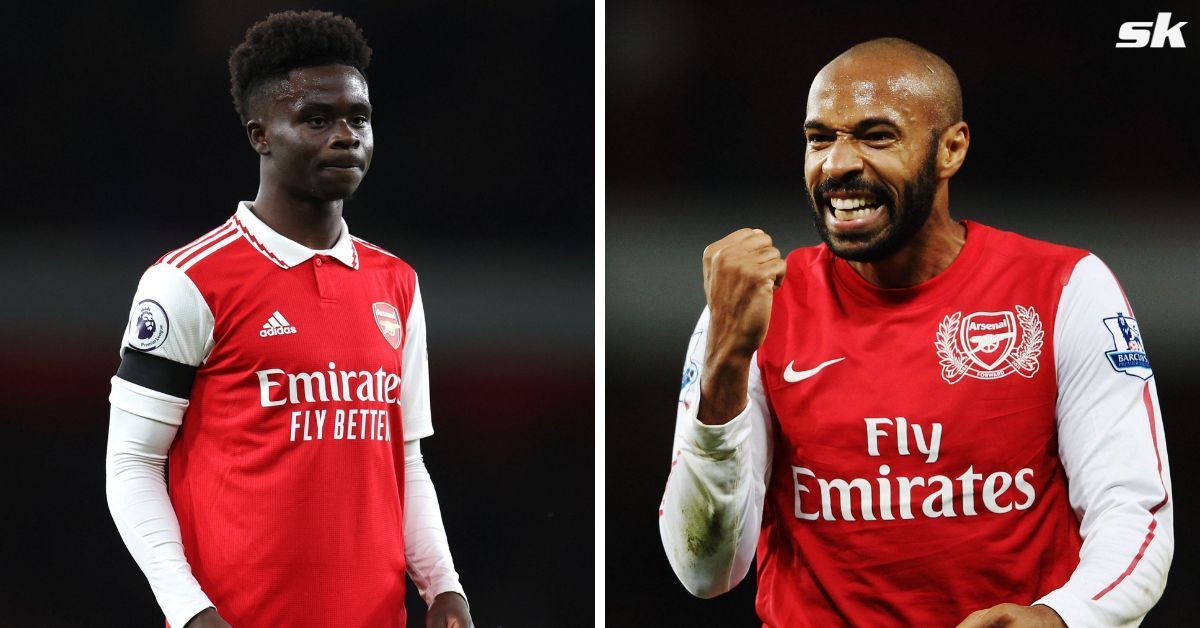 Bukayo Saka has been shining for Arsenal this season