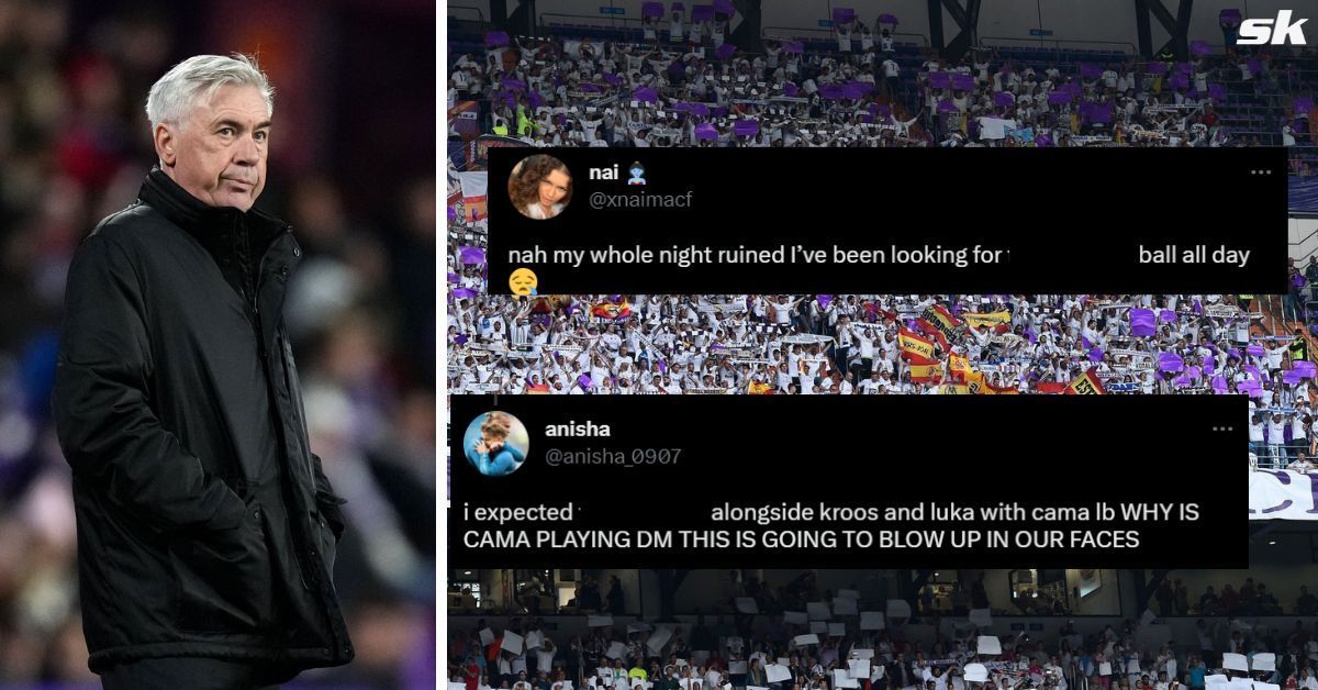 Fans react to Real Madrid line up against Barcelona