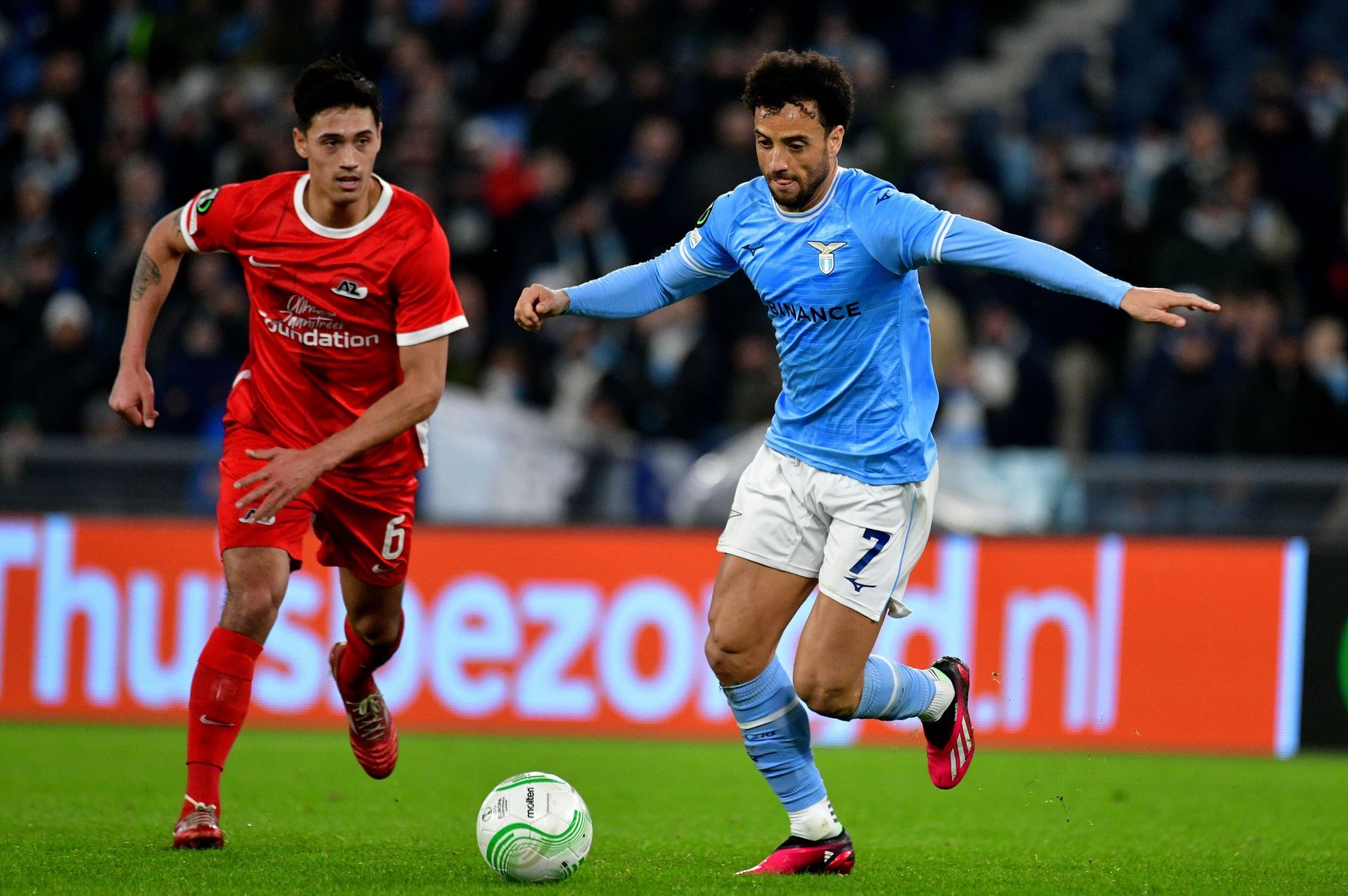 SS Lazio v AZ Alkmaar: Round of 16 Leg One - UEFA Europa Conference League