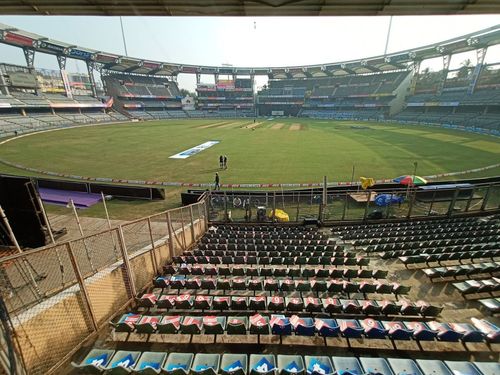 Wankhede Stadium. (Credits: Twitter)