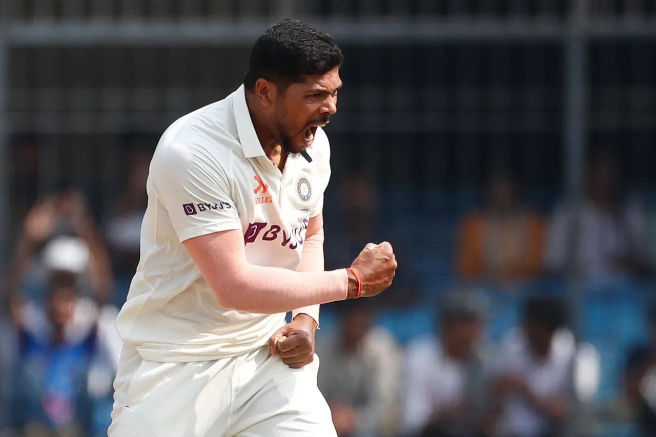 Umesh Yadav bowled a penetrative spell on Day 2 of the Indore Test. [P/C: BCCI]