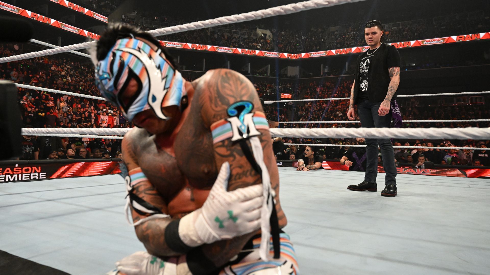 Dominik and Rey Mysterio