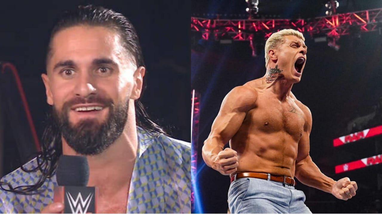 Seth Rollins (left) and Cody Rhodes (right)