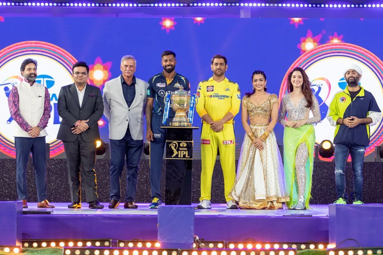 आईपीएल 2023 की धमाकेदार ओपनिंग सेरेमनी हुई (Pic - IPL Site)