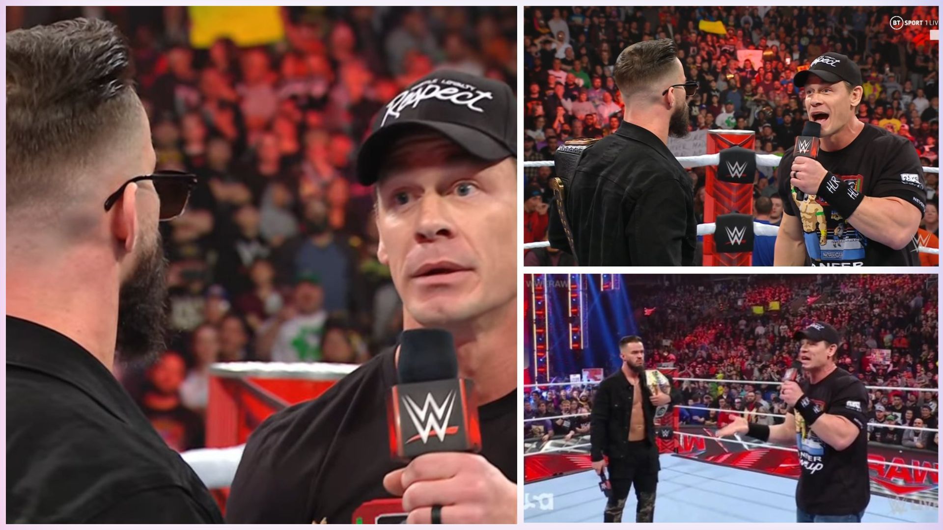 Austin Theory might regret talking with John Cena on RAW.