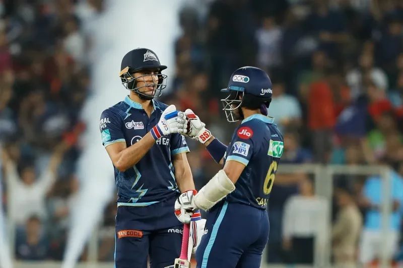 Shubman Gill and Wriddhiman Saha formed a successful opening combination in IPL 2022. [P/C: iplt20.com]