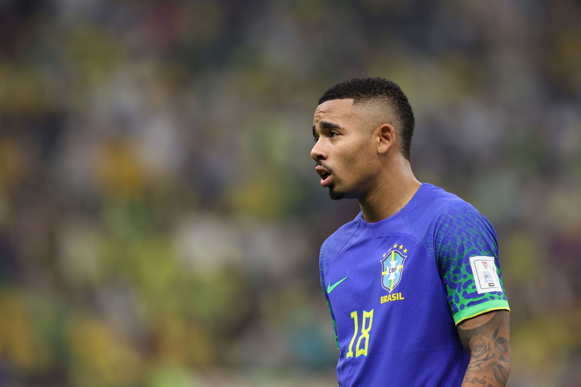 Gabriel Jesus has missed a chunk of the season due to injury.