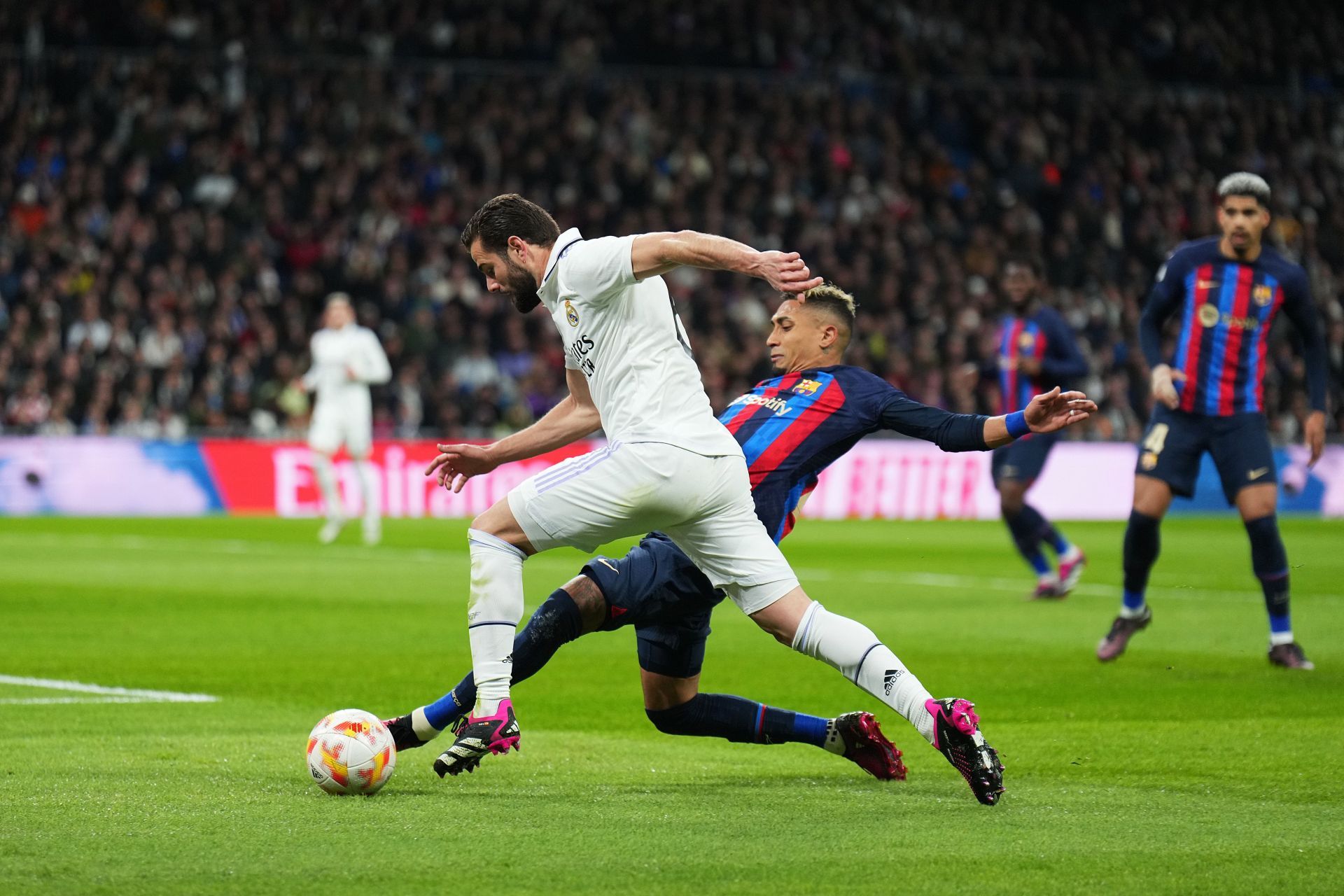 Real Madrid CF v FC Barcelona: Semi Final Leg One - Copa Del Rey