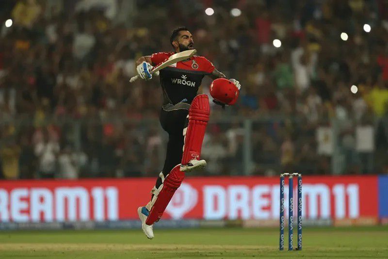 Virat Kohli after his century vs KKR in IPL 2019 [IPLT20]