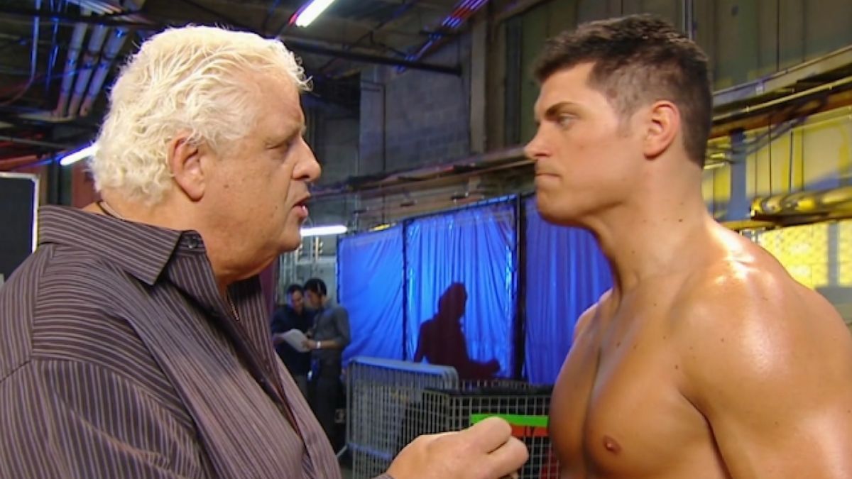 Dusty Rhodes (left) and Cody Rhodes (right)