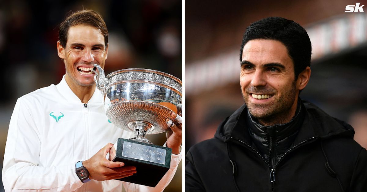 Mikel Arteta chooses Rafael Nadal as his idol.