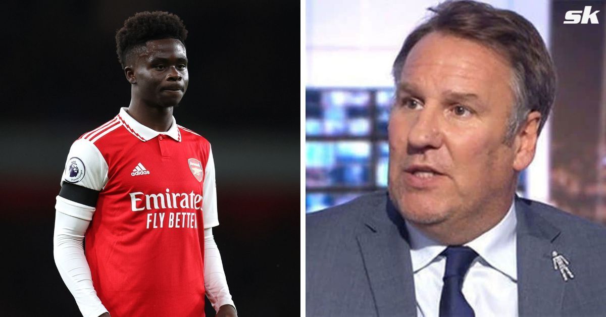 Merson speaks about in-form Arsenal winger Saka