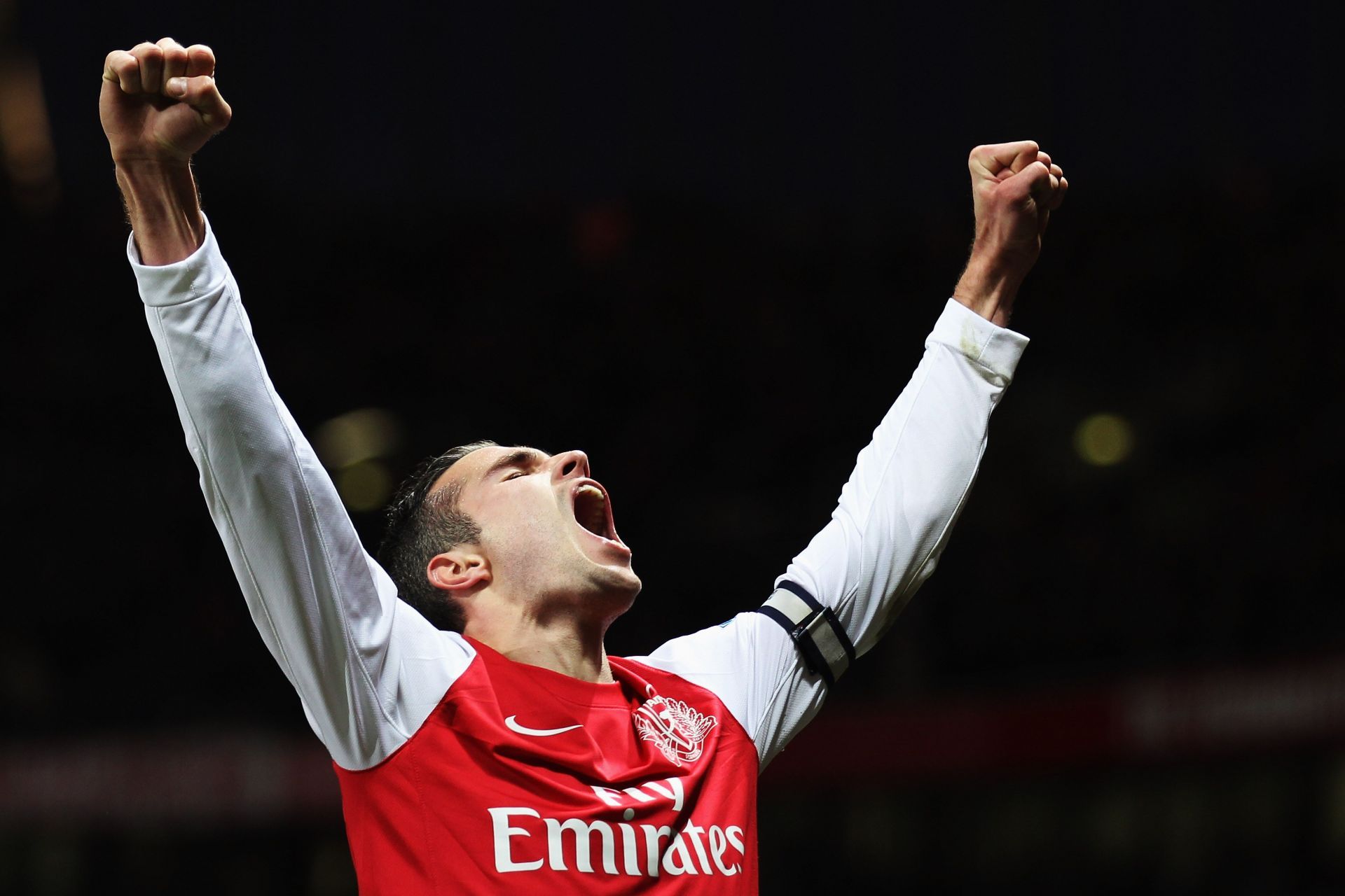 Van Persie thinks the Gunners deserve to be champions.