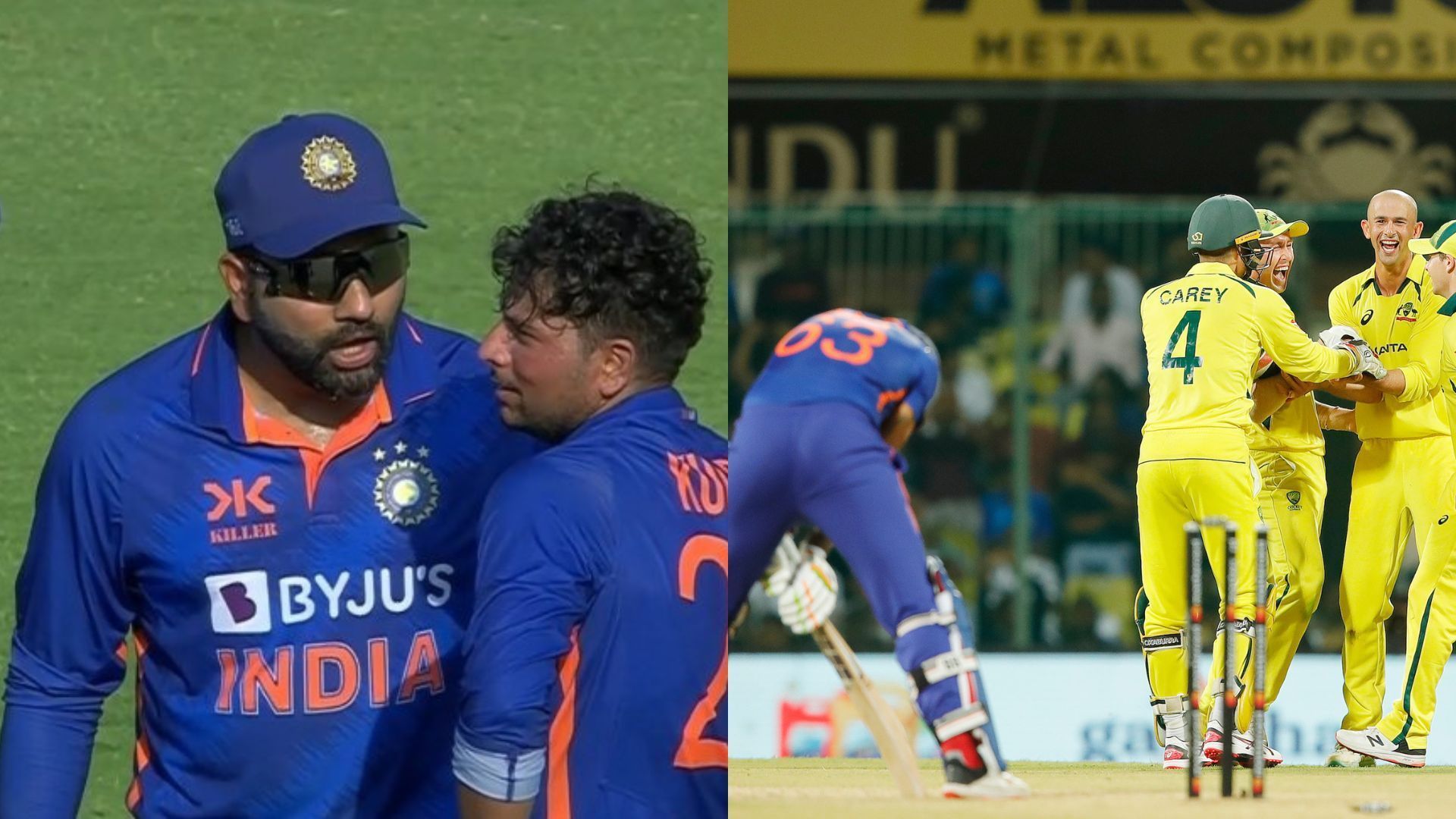 Some trending moments from IND vs AUS 3rd ODI (P.C.:BCCI)