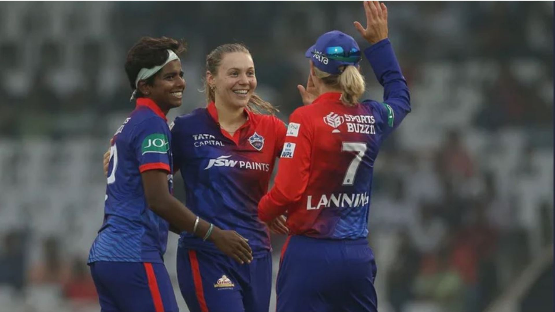 Tara Norris during her magical spell against the Royal Challengers Bangalore in the WPL. 