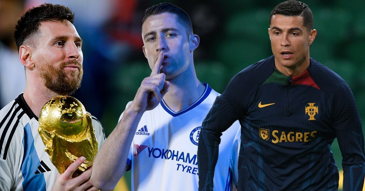 Gary Cahill gave his verdict on the GOAT debate between Messi and Ronaldo. 