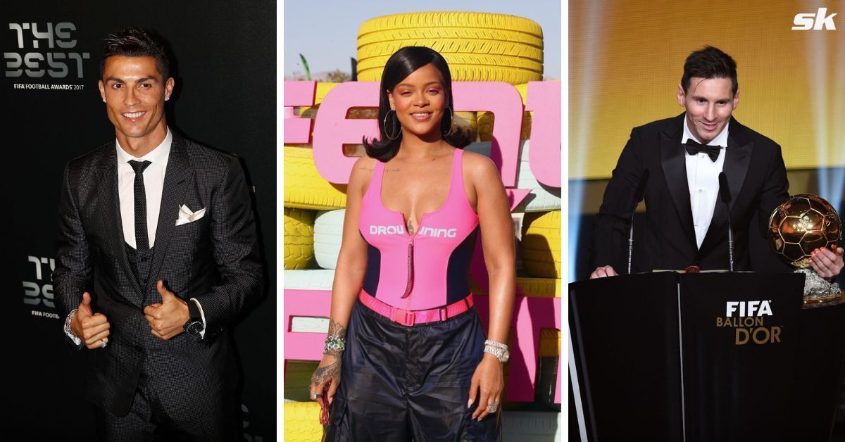 Lionel Messi and Cristiano Ronaldo join Rihanna on Billionaire rich-list. 