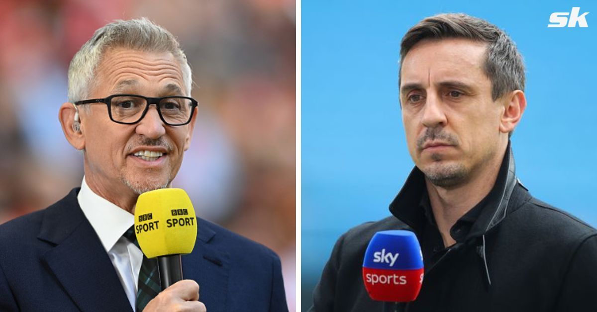 Gary Neville reacts to Gary Lineker