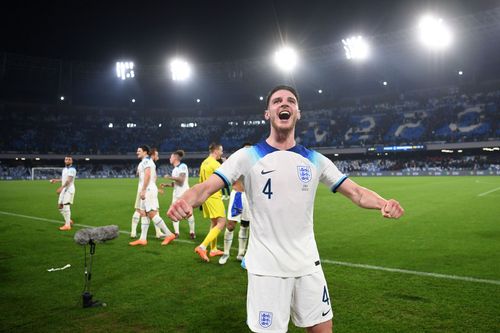 Declan Rice impresses on international duty with England.