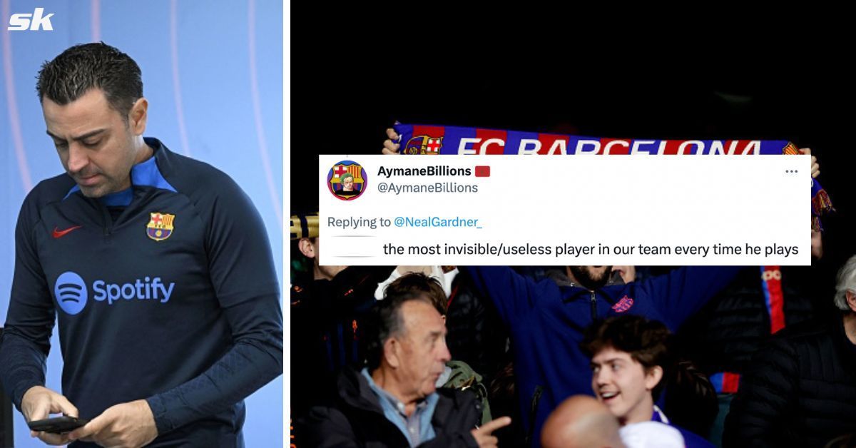 Xavi is slammed by fans for not choosing Kessie over Roberto.