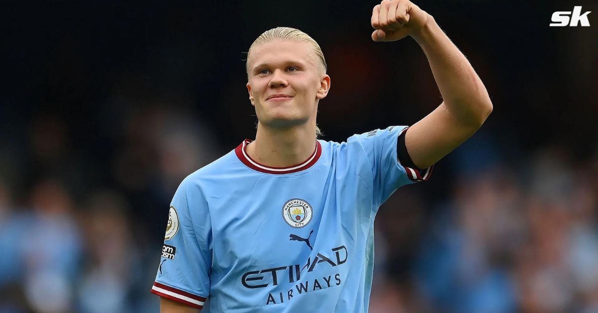 Manchester City striker Erling Haaland is one of the finest strikers of the modern era