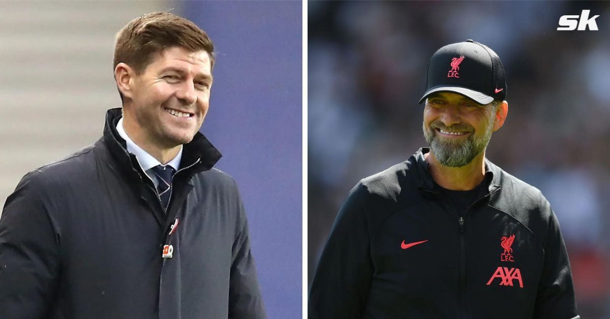 Jurgen Klopp and Steven Gerrard had a meeting before last year