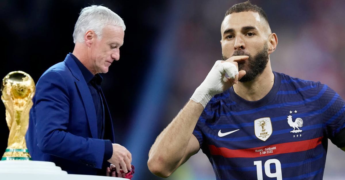 Benzema was not happy with Deschamps