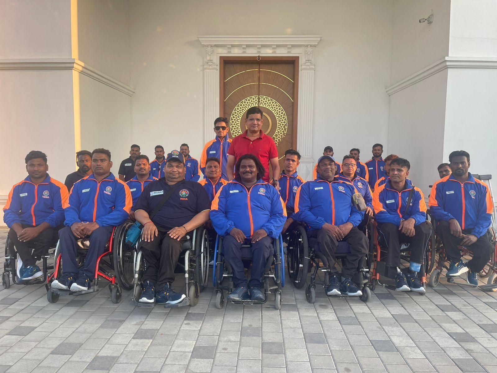 Indian Wheelchair Cricket Team in Surat 