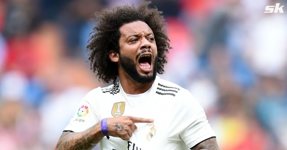 Real Madrid legend Marcelo loses cool while being filmed at an eatery.
