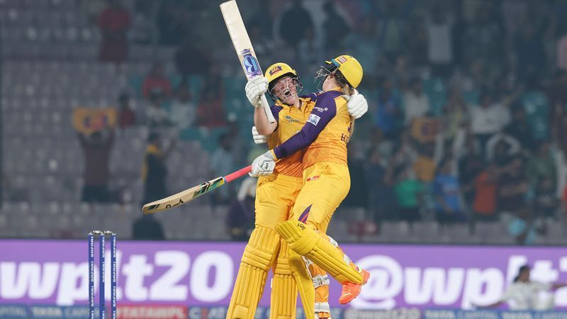 UP Warriorz recorded a memorable win in WPL 2023 (Image: WPLT20.com)