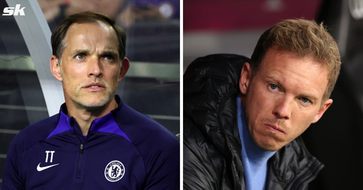 Thomas Tuchel (left) and Julian Nagelsmann (right)